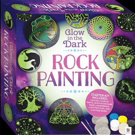 ROCK PAINTING 2 GLOW IN THE DARK