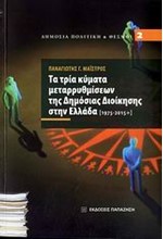 ΤΑ ΤΡΙΑ ΚΥΜΑΤΑ ΜΕΤΑΡΡΥΘΜΙΣΕΩΝ ΤΗΣ ΔΗΜΟΣΙΑΣ ΔΙΟΙΚΗΣΗΣ ΣΤΗΝ ΕΛΛΑΔΑ 1975-2015+