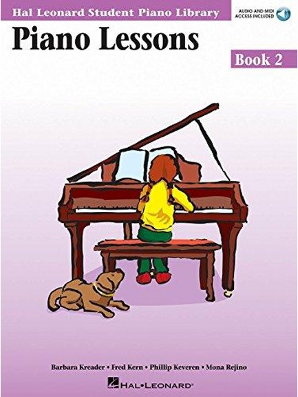 PIANO LESSONS 2 STUDENT PIANO LIBRARY+CD