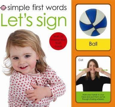 SIMPLE FIRST WORDS-LET'S SIGN ΒΒ