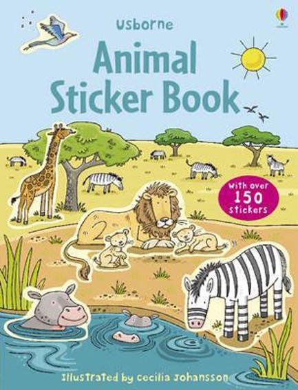 ANIMAL-STICKER BOOKS PB