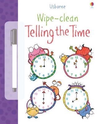 WIPE CLEAN BOOKS TELLING THE TIME