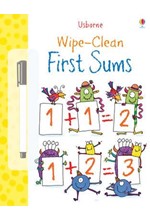 WIPE CLEAN BOOKS FIRST SUMS