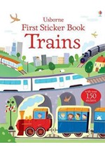 FIRST STICKER BOOKS-TRAINS PB