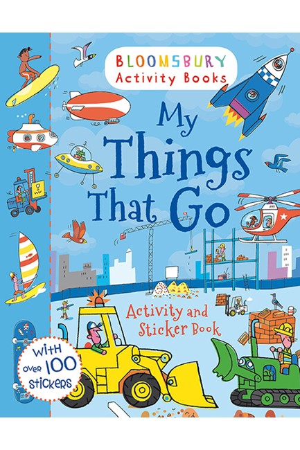 MY THINGS THAT GO ACTIVITY AND STICKER BOOK