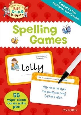 BIFF CHIP AND KIPPER-SPELLING GAMES FLASHCARDS