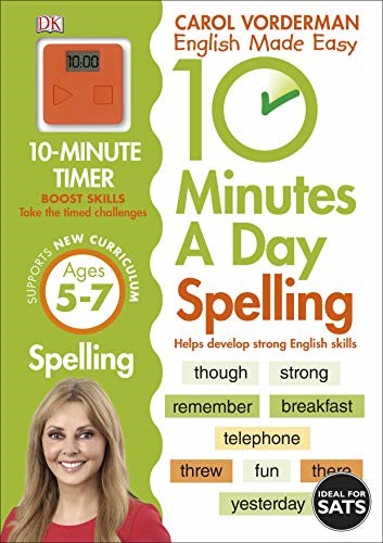 10 MINUTES A DAY-SPELLING AGES 5-7