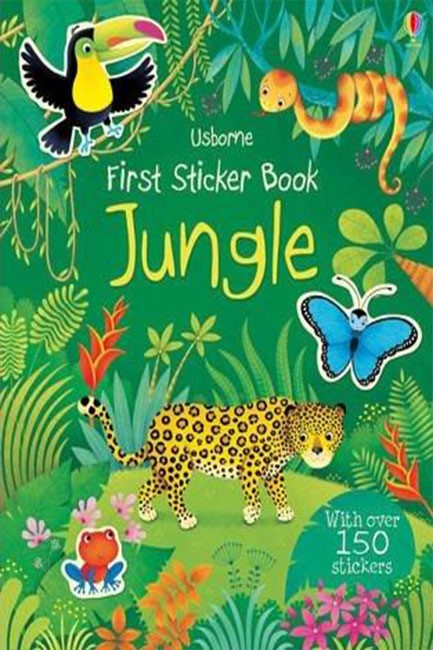 FIRST STICKER BOOK-JUNGLE PB