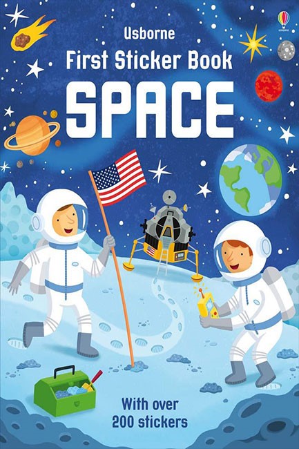 FIRST STICKER BOOK-SPACE PB