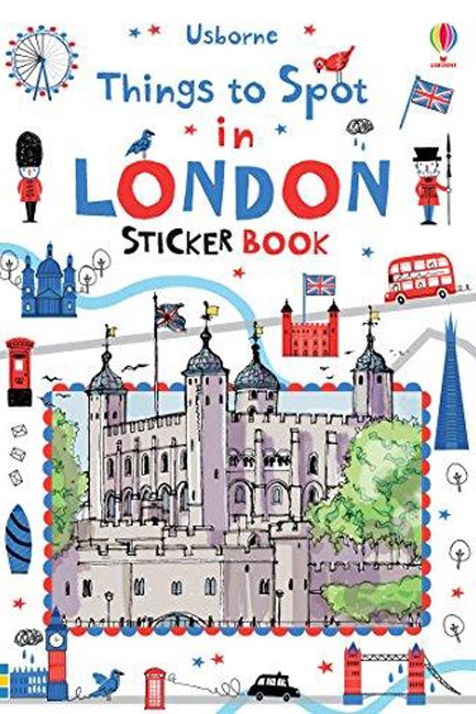 THINGS TO SPOT IN LONDON-STICKER BOOK PB