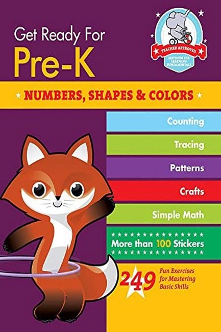 GET READY FOR PRE-K-NUMBERS SHAPES AND COLORS