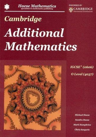 CAMBRIDGE ADDITIONAL MATHEMATICS