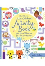 THE USBORNE LITTLE CHILDREN'S ACTIVITY BOOK SPOT THE DIFFERENCE, PUZZLES AND DRAWING