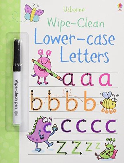 WIPE CLEAN BOOKS LOWER CASE LETTERS