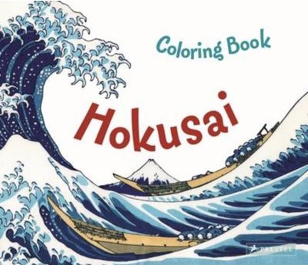 COLORING BOOK-HOKUSAI