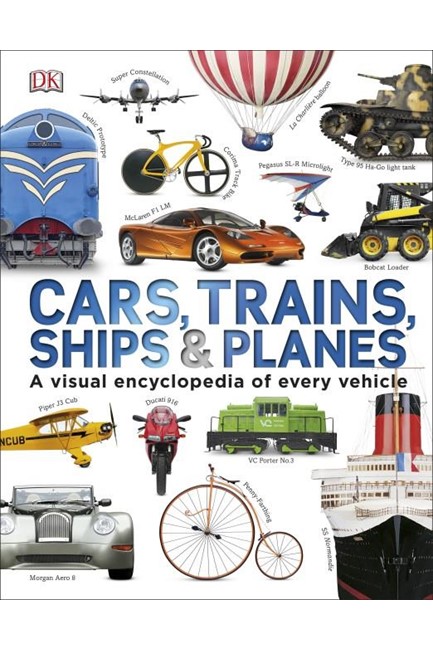 CARS TRAINS SHIPS AND PLANES HB