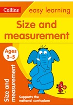 COLLINS EASY LEARNING SIZE AND MEASUREMENT FOR AGE 3-5