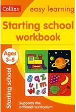 COLLINS EASY LEARNING STARTING SCHOOL BOOK 2 FOR AGE 3-5