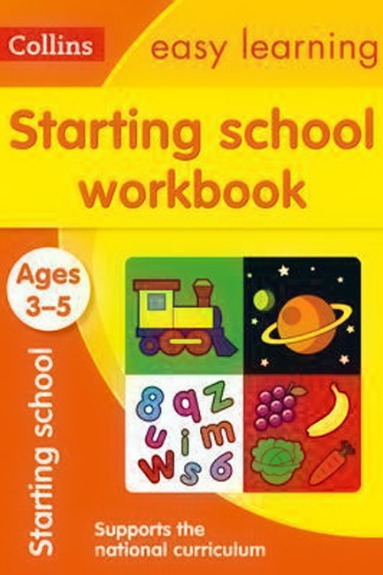 COLLINS EASY LEARNING STARTING SCHOOL BOOK 2 FOR AGE 3-5