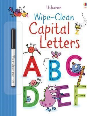 WIPE CLEAN BOOKS CAPITAL LETTERS