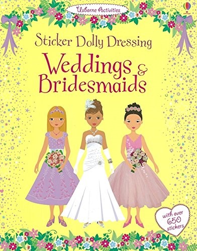 WEDDINGS AND BRIDESMAIDS-STICKER DOLLY DRESSING PB