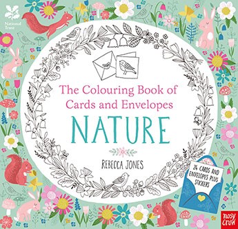 THE COLOURING BOOK OF CARDS AND ENVELOPES-NATURE