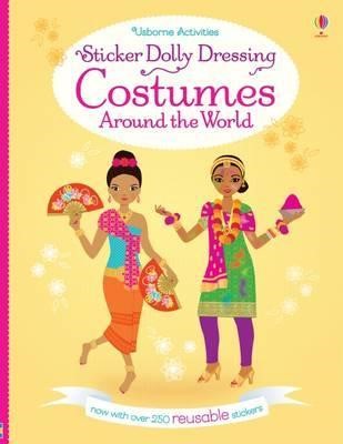 COSTUMES AROUND THE WORLD-STICKER DOLLY DRESSING DESIGN STUDIO PB