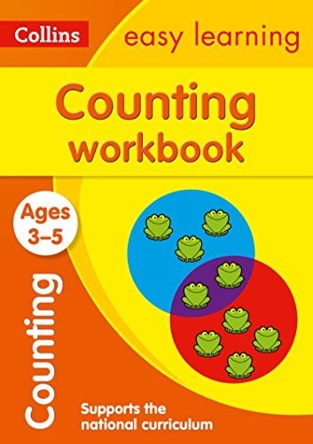 COLLINS EASY LEARNING COUNTING WORK BOOK FOR AGE 3-5