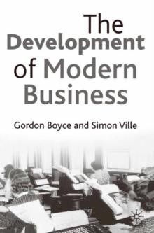 THE DEVELOPMENT OF MODERN BUSINESS