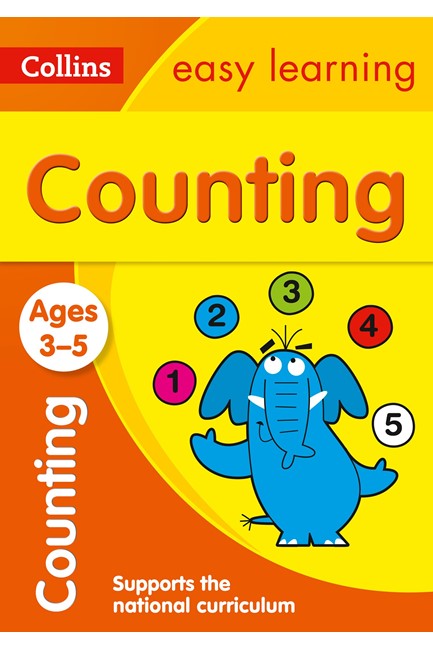 COLLINS EASY LEARNING COUNTING BOOK FOR AGE 3-5