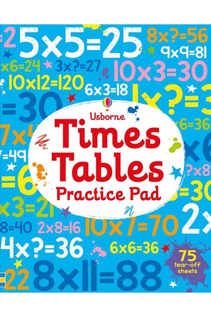 TIMES TABLES PRACTICE PAD