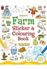 FARM STICKER AND COLOURING BOOK PB