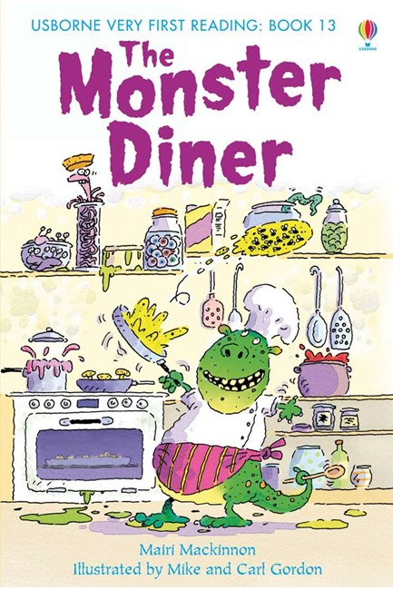 THE MONSTER DINER-VERY FIRST READING HB