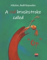 A RED BRUSHSTROKE CALLD OP