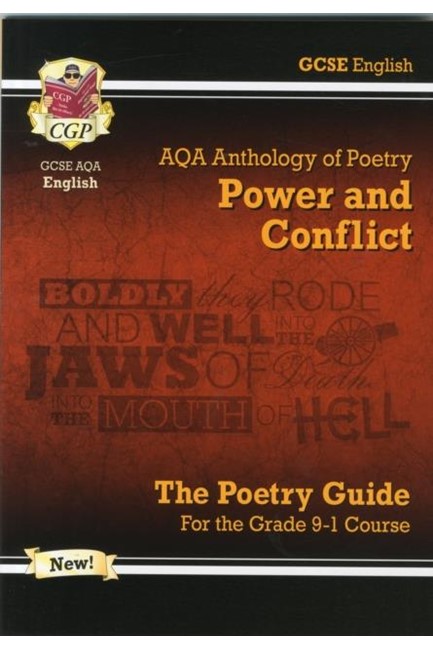 NEW GCSE ENGLISH LITERATURE AQA POETRY GUIDE: POWER & CONFLICT ANTHOLOGY