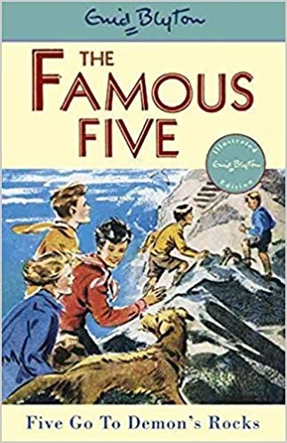 THE FAMOUS FIVE 19-FIVE GO DEMON'S ROCKS