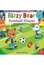 BIZZY BEAR FOOTBALL PLAYER