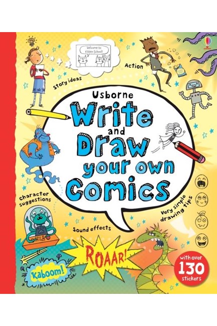 WRITE AND DRAW YOUR OWN COMICS