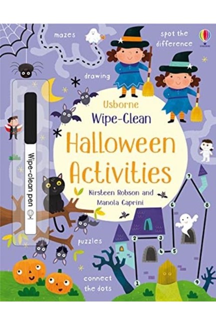 WIPE CLEAN HALLOWEEN ACTIVITIES