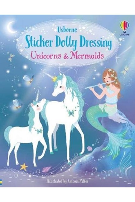 STICKER DOLLY DRESSING UNICORNS AND MERMAIDS