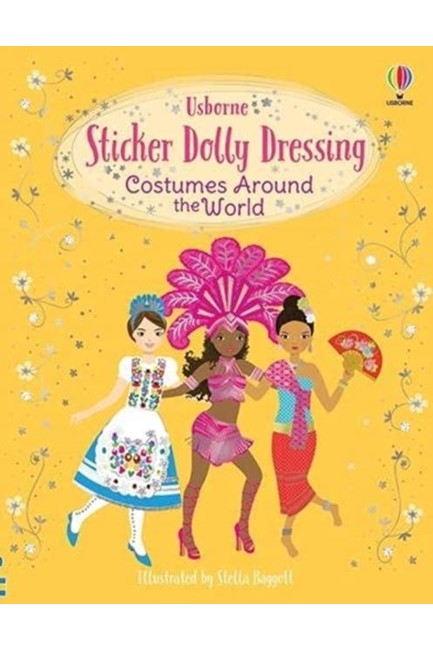 COSTUMES AROUND THE WORLD-STICKER DOLLY DRESSING PB