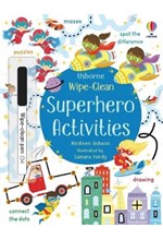 WIPE CLEAN SUPERHERO ACTIVITIES