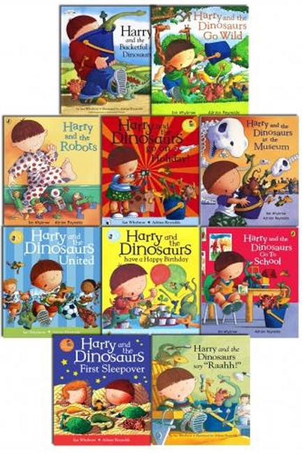 HARRY AND THE BUCKETFUL OF DINOSAURS 10 BOOKS COLLECTION