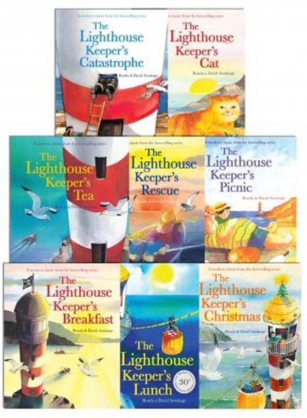 THE LIGHTHOUSE KEEPER'S LUNCH 8 BOOKS COLLECTION