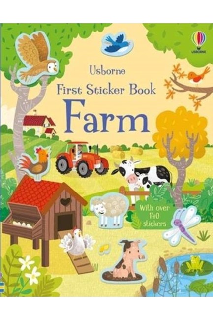 FARM-STICKER BOOKS PB