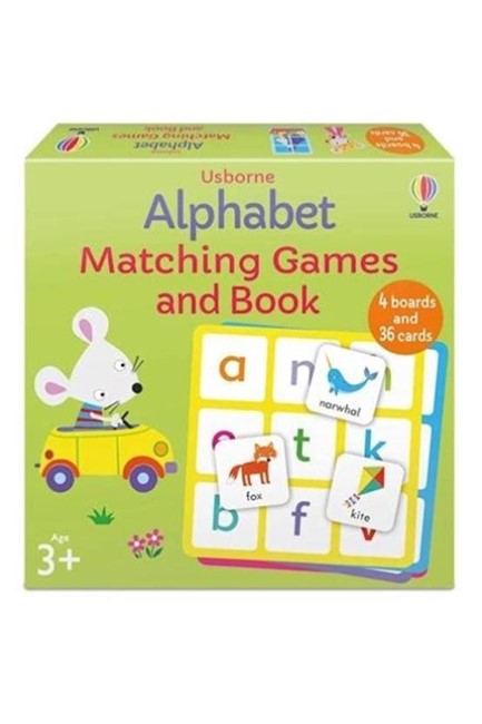 ALPHABET MATCHING GAMES AND BOOK