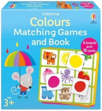 COLOURS MATCHING GAMES AND BOOK