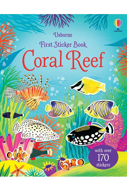 FIRST STICKER BOOK CORAL REEF