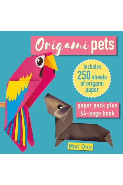 ORIGAMI PETS : PAPER BLOCK PLUS 64-PAGE BOOK