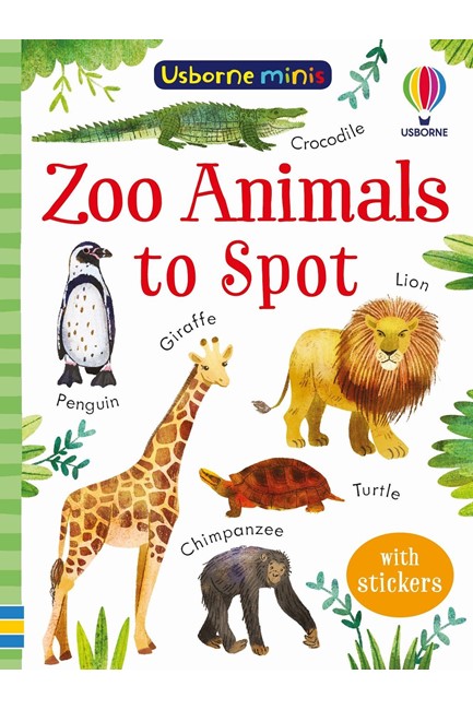 USBORNE MINIS-ZOO ANIMALS TO SPOT